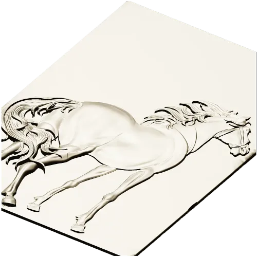 Stallion Relief STL for CNC