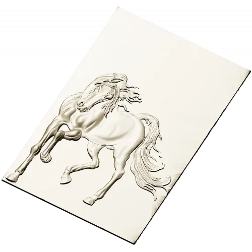 Galloping Horse - high-relief STL 3D model for CNC milling