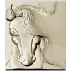 Horse head bas-relief STL for CNC milling, 3D model stl