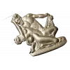Classical High-Relief "Eternal Embrace" - 3D STL Model for CNC