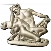 Classical High-Relief "Eternal Embrace" - 3D STL Model for CNC