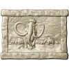 Mammoth Relief Panel STL for CNC carving