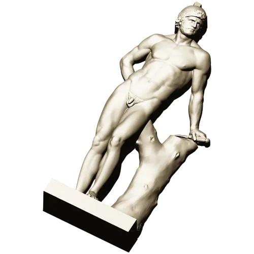 3D модель Марс - скульптурная фигура в формате STL для ЧПУ