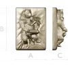Bear's Embrace - high-relief STL 3D model for CNC