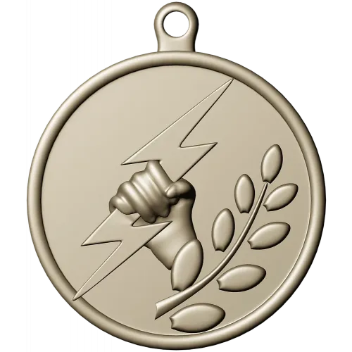 Bolt & Laurel Medallion - STL 3D model for CNC