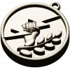 Bolt & Laurel Medallion - STL 3D model for CNC