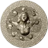 Медальон "Агония" - 3D модель STL для ЧПУ