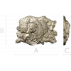 Медвежья пара у реки - 3D модель STL для ЧПУ