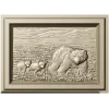 Bear family bas-relief STL for CNC