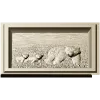 Bear family bas-relief STL for CNC