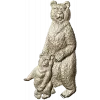 Медведица с медвежонком - 3D модель STL для ЧПУ