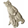 Медведица с медвежонком - 3D модель STL для ЧПУ