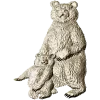Медведица с медвежонком - 3D модель STL для ЧПУ