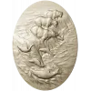 Bears Fishing Relief - 3D STL model for CNC carving