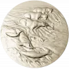 Bears Fishing Relief - 3D STL model for CNC carving