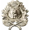 Grizzly Heraldic Crest STL 3D model