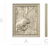 Forest Bear Relief - STL 3D model for CNC carving