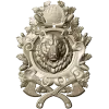 Guardian Bear Crest - high-relief STL 3D model for CNC