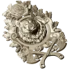 Guardian Bear Crest - high-relief STL 3D model for CNC