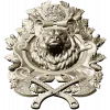Guardian Bear Crest - high-relief STL 3D model for CNC