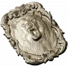 Roaring Bear Plaque STL