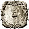 Roaring Bear Plaque STL