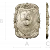 Roaring Bear Plaque STL