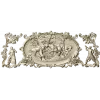 Equestrian Hunt Medallion - STL 3D model for CNC router