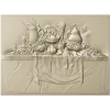 Виноградный натюрморт - рельефная 3D модель в формате STL