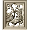 Antique Ewer and Cask Relief - STL 3D Model for CNC