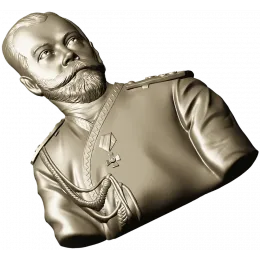 Портретный бюст в мундире