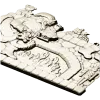 Yuletide Fireplace Relief - STL 3D model for CNC carving