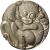 Playful Monkey Round Relief - STL 3D model for CNC