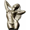 Скульптурная 3D модель девушки для ЧПУ в формате STL