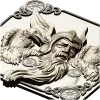 Odin с воронами - 3D модель STL для ЧПУ