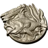 Окунь-барельеф - 3D модель STL для ЧПУ
