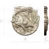 Окунь-барельеф - 3D модель STL для ЧПУ
