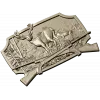 Stag in Forest High-Relief STL for CNC