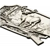 Stag in Forest High-Relief STL for CNC