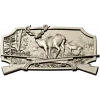 Stag in Forest High-Relief STL for CNC