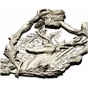 Forest Stag Emblem - detailed STL 3D model for CNC
