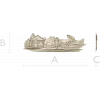 Лесная хижина с лосём - рельефная 3D модель STL для ЧПУ