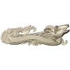 Deer Head Rococo Hanger STL 3D Model