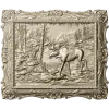 Framed Moose Relief - STL 3D Model for CNC Carving