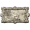 Forest Stag Relief - high-relief STL 3D model for CNC