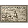 Stag and Fawn Relief Panel STL