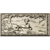 Stag and Fawn Relief Panel STL
