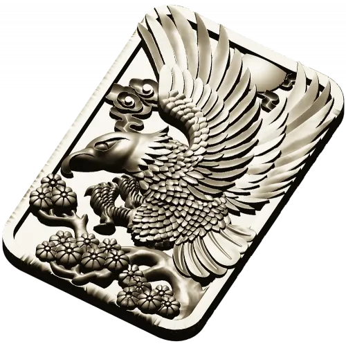 STL модель "Орлиный полёт" - рельеф для ЧПУ
