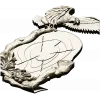 Орёл на пне - 3D модель STL для ЧПУ фрезера