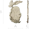 Орёл на пне - 3D модель STL для ЧПУ фрезера